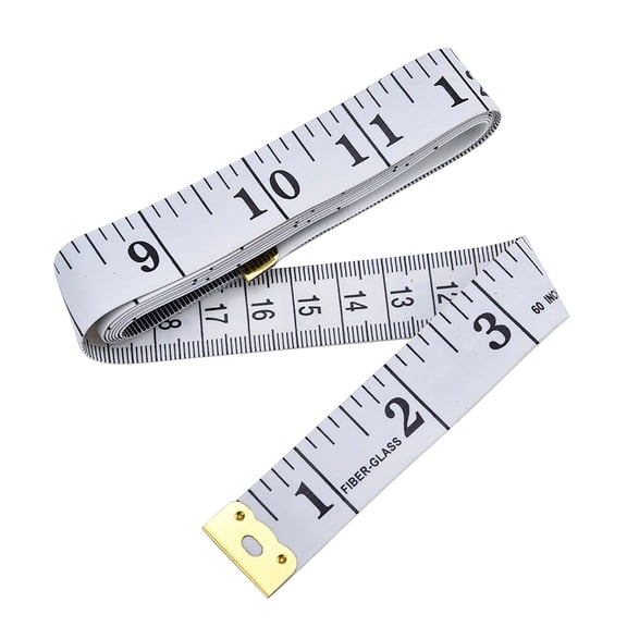 Plertrvy Clearance Double Scale Tailor Seamstress Cloth Body Ruler Tape Measure Sewing Heavy Duty Tape (Pack Of 2 60''/150Cm White) 2Pcs Colorful Soft Measuring Tape(Pink@0486)