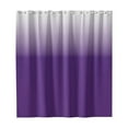 thumbnail image 1 of Plertrvy Clearance Polyester Shower Curtain Shower Curtain Purple Gradient, Fabric Shower Curtain Grey Gradual Water Shower Curtain for Bathroom Decor Accessories Set With Hooks 180*180cm 1 Panel, 1 of 8