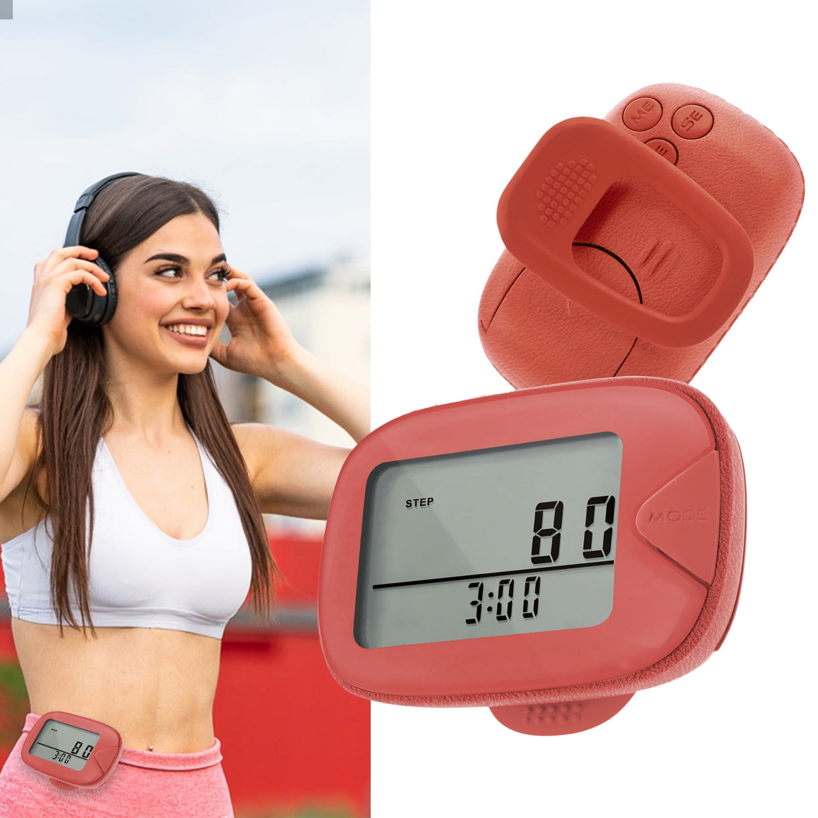 Plertrvy Clearance Home timer 2D multifunction step counter (calorie