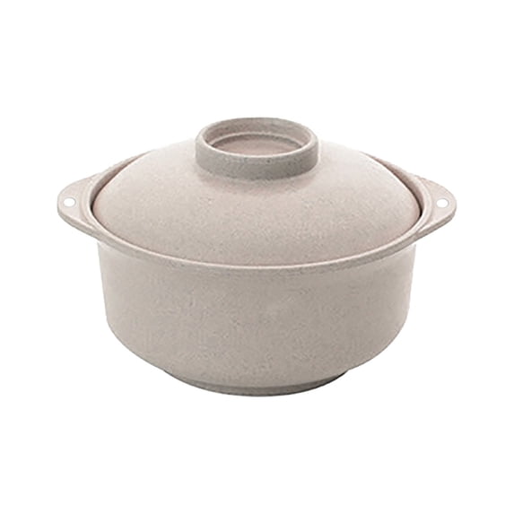 Stainless Steel Bowl Plertrvy Clearance, Tableware, Noodle Bowl Cereal Bowl Soup Bowl with Lid For Noodles Soup Cereals Fruits Microwave Dishwasher Oven(1 Bowl), Clearance Sale