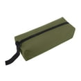 thumbnail image 1 of Plertrvy Clearance Zipper Tool Bag Pouch Organize Storage Small Parts Hand Tool Plumber Electrician Small Hardware Small Parts Storage Bag Tool Bag(Army Green@0173), 1 of 9