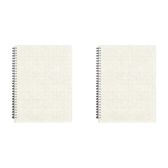 Plertrvy Yellow 2 Pack A6 Notebook, Back to Study Notebook for Students, Classroom Notes, Office and Home Study