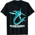 thumbnail image 1 of Plesiosaurus Prehistoric Design T-Shirt, 1 of 5