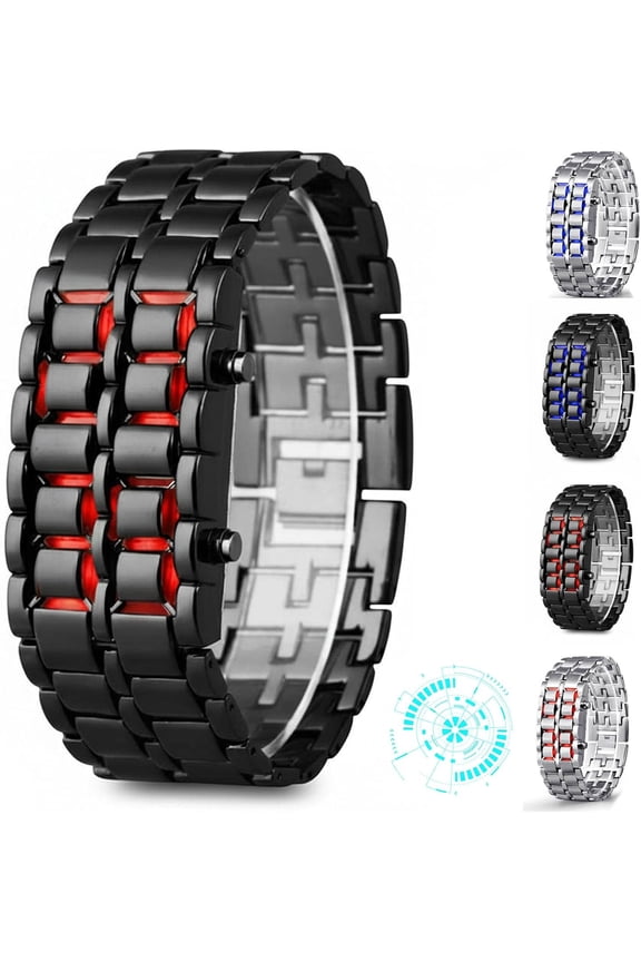 Pleteffect LED Digital Watch, Sports Business Casual Watch, LED Display Watch.