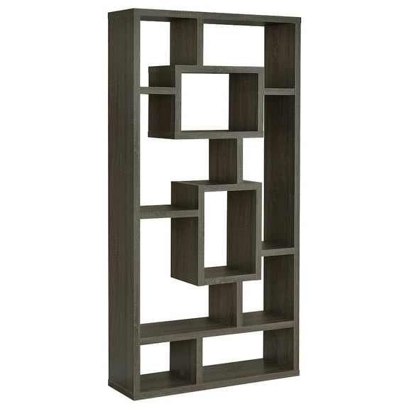 Plethoria Home 10-shelf Open Back Bookcase