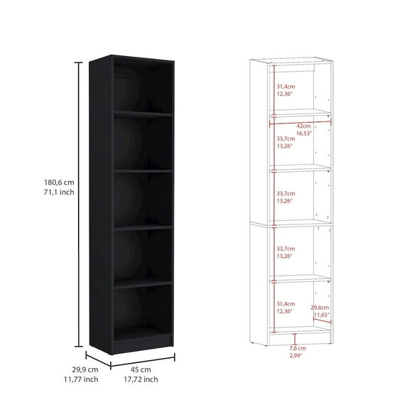 Plethoria Home Black 2-Piece Living Room Set