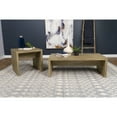 thumbnail image 1 of Plethoria Home Brianna Mango 2-piece Rectangular Coffee and End Table Set, 1 of 11