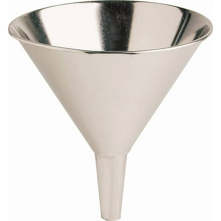 Lubrimatic Funnel,56 oz.,Tin,Silver 75-012