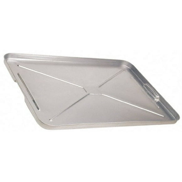Plews LUBR75755 26" Long x 17-3/4" Wide x 1" High, Oil Drip Pan Galvanized Steel