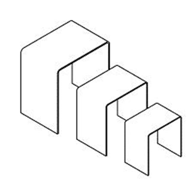 Plexi U Riser - Set of 3 - Walmart.com