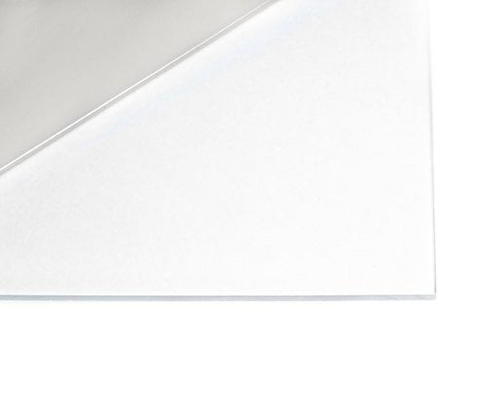 1/4-Thick - 12 x 36 - Clear Acrylic Plexiglass Sheet - Cast - (Paper  Mask)