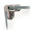 thumbnail image 1 of Plexiglass Connectors For Acrylic Sheets, Sneeze Guards & Airborne Droplet Stopper Panels up to 3/16" Thick Glass, 2 Way Corner Joiner, Chrome, 2 Pack, 1 of 1