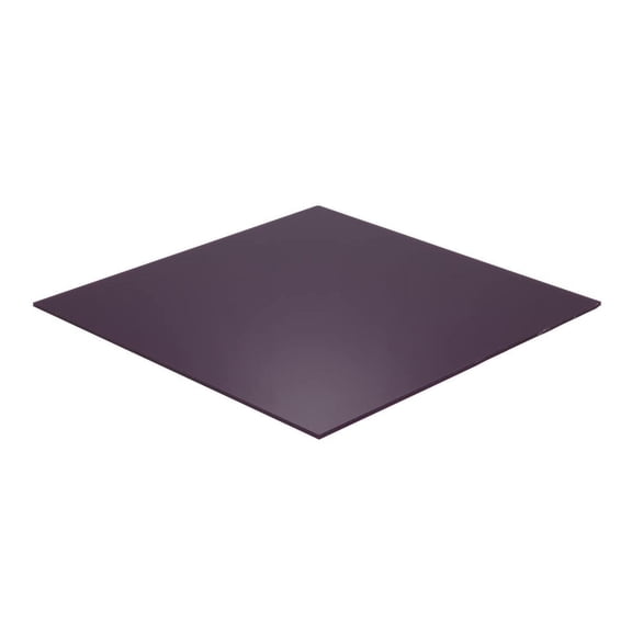 Plexiglass Sheet - Glossy Purple/Lilac/Violet - 13% Translucent-1/8 Inch Thick - 48 X 96 Inch