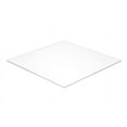 Plexiglass Sheet White 55 Translucent 3/8 Inch Thick 36 X 36 Inch