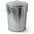 thumbnail image 1 of Plexon 5 Gallon Small Metal Trash Can with Lid Outdoor Galvanized Trash Can with Lid 5 Gal Ash Bucket for Bird Seed Container, 1 of 9