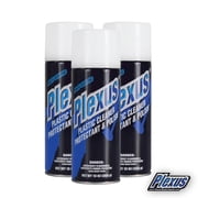 Plexus Aerosol Plastic Cleaner, Protectant, Polish   13oz Can   Made in USA   All-in-One Solution for Plastic Surfaces with Sticker 3-Pack