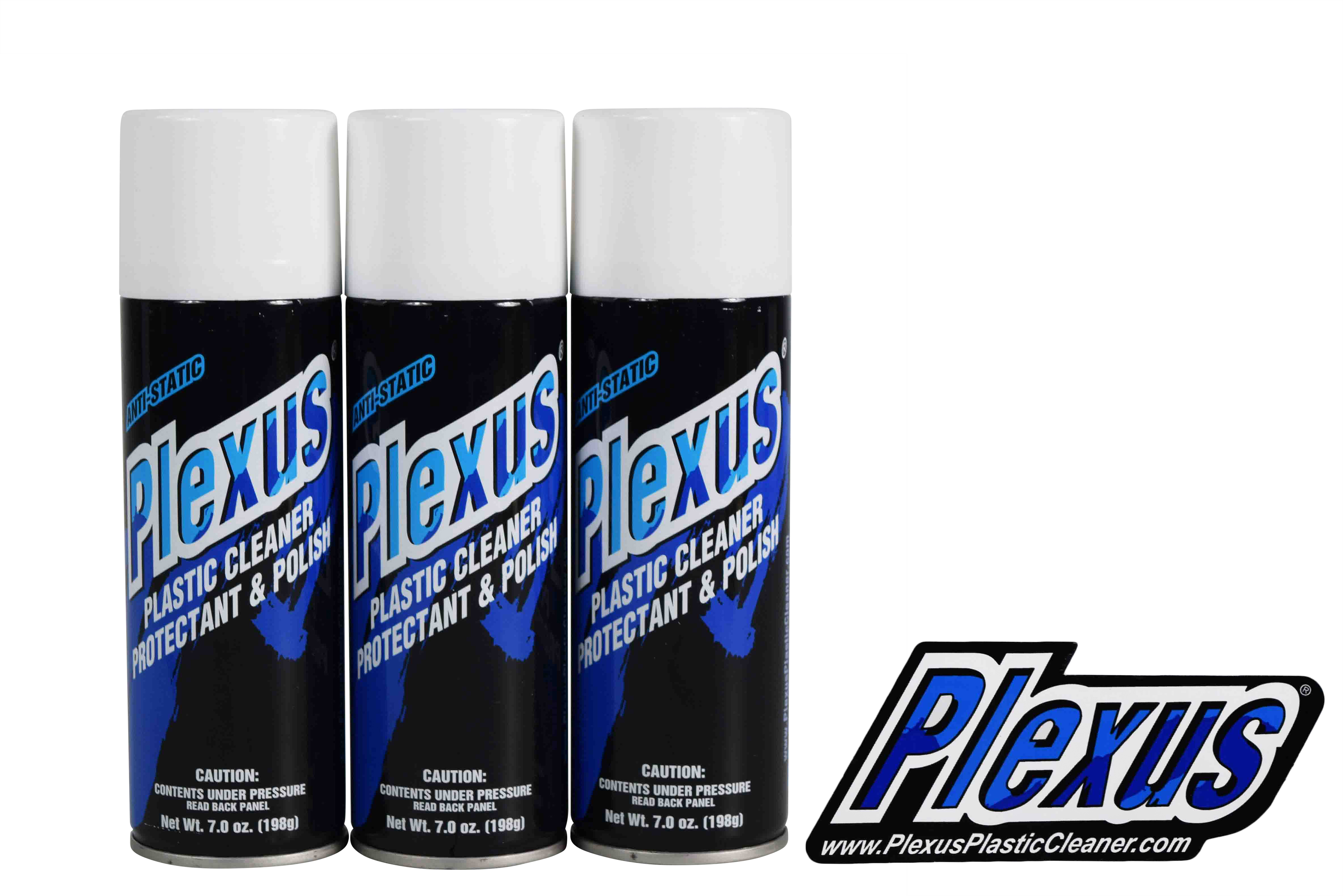 Plexus Plastic Cleaner and Protectant 20207 (7 oz) 3 Pack