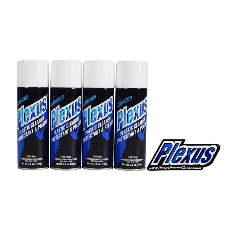 Plexus Plastic Cleaner and Protectant 20207 (7 oz) 4 Pack