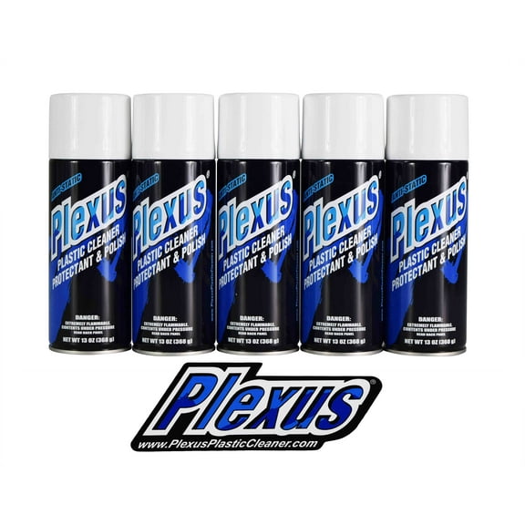 Plexus Plastic Cleaner and Protectant 20214 (13 oz) 5 Pack