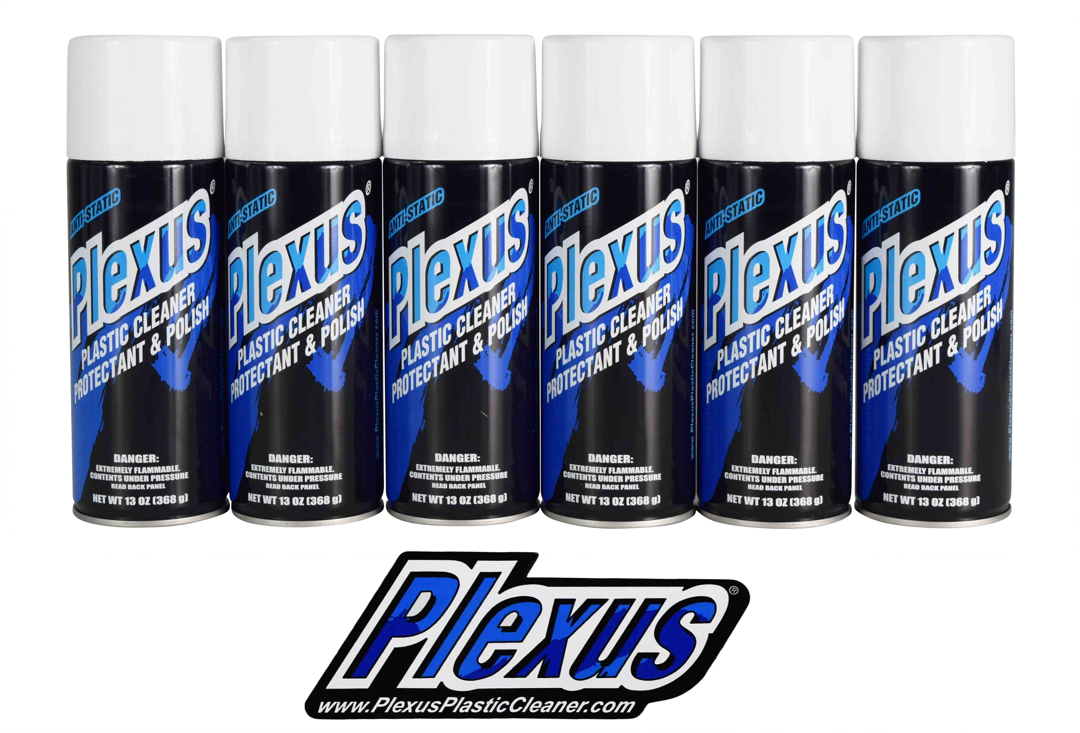 Plexus Plastic Cleaner and Protectant 20214 (13 oz) 6 Pack