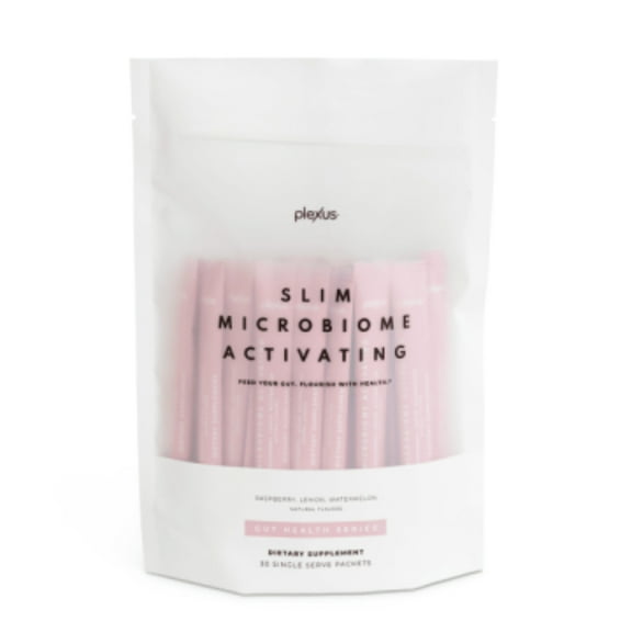 Plexus Slim Microbiome Activating - Raspberry Lemon Watermelon, 30 Servings