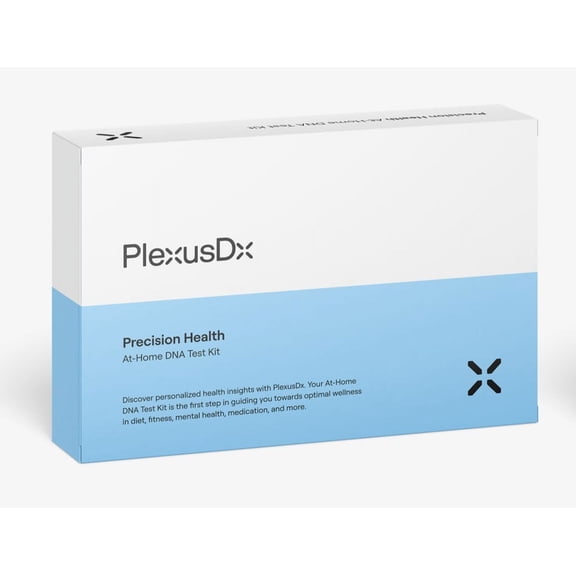 PlexusDx PGx At-Home DNA Test Kit - Precision Medication Test - Personalized DNA Insights for Optimal Medication Selection