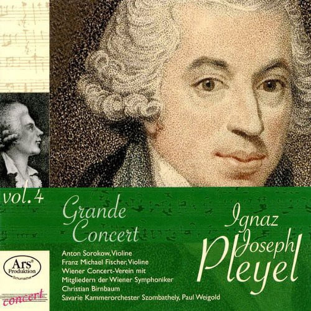 Pleyel / Sorkow / Fischer / Wiener Concert-Verein - Orchestral Works 4 - Music & Performance - CD