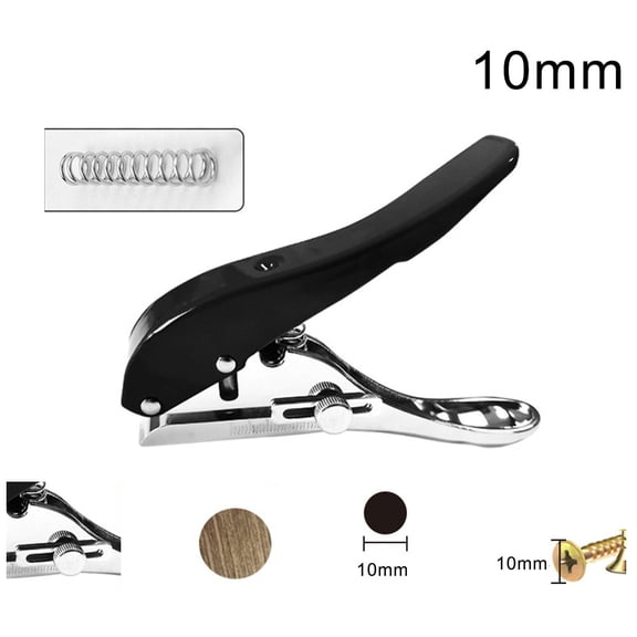 Pliable Material Compatible Edge Banding Punch Tool for Craft Projects