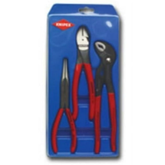 Plier Set 3Pc Long Nose-Diag Cutt-Cobra