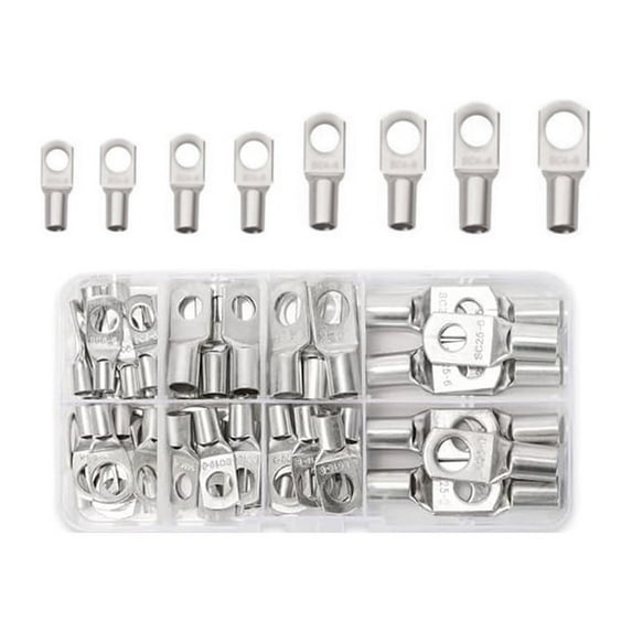 Pliers,Battery Terminals Bare Cable Battery Auto Copper Terminal Crimp Bare Cable Copper Terminal Wire Car Auto Copper Terminal Wire Crimp Hx-50b Kit Huiop Eryue Pliers Eryue60pcs Qisuo Hxber