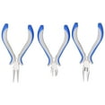 Pliers Kit Round and Needle Nose Portable Jewelry Making Hand Cutting