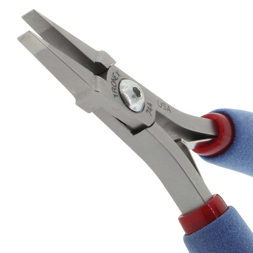 Pliers - Tronex Flat Nose - Short Smooth Jaw (Long Handle)
