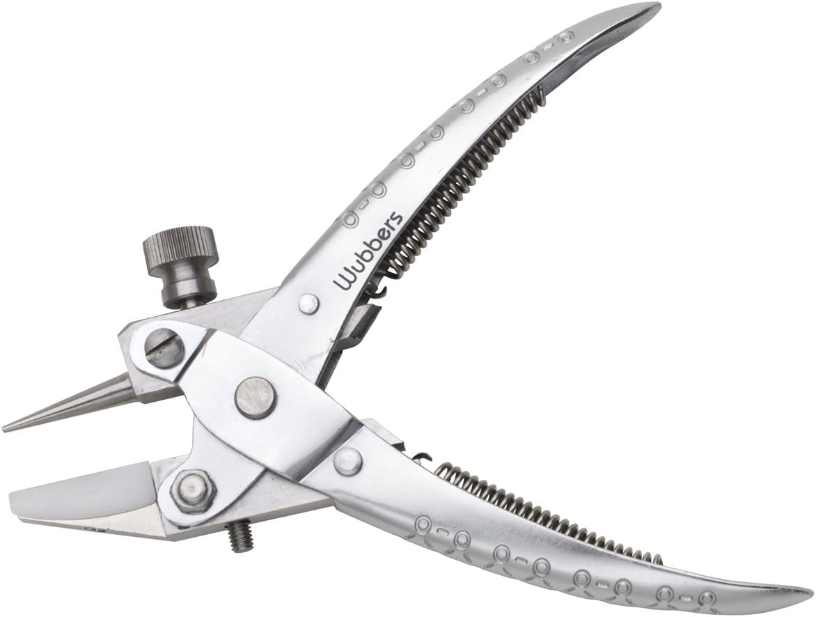 Pliers - Wubbers Parallel Round/Nylon Flat w/Extra Jaw