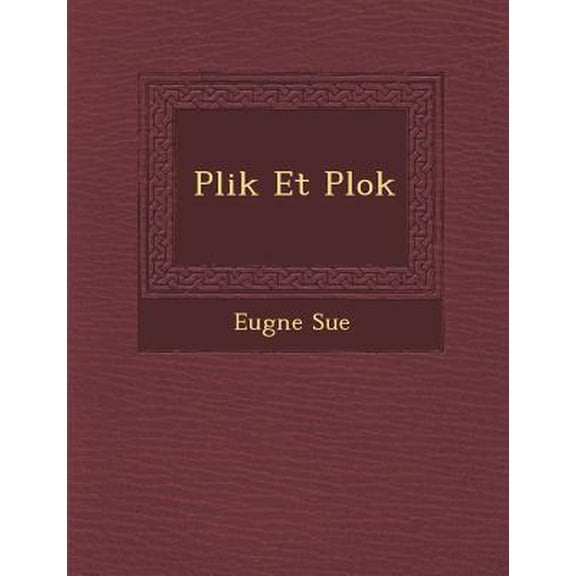 Plik Et Plok Paperback