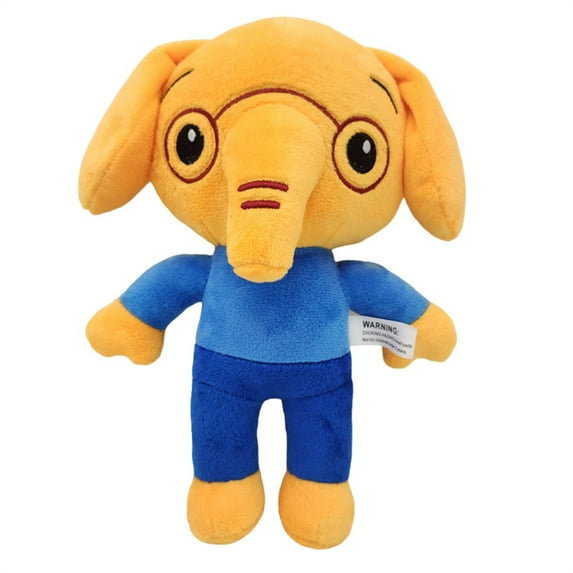Plim Plim Plush Toy 9'', Plim Clown Action Figures, Kawaii Cartoon Anime stuffed Plush Toys Doll Soft Clown Plush Toy Birthday Gift For Kid Children Elephant Yellow