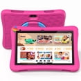 thumbnail image 1 of Plimpton Kids Tablet, Google Kids Space, Android Tablet for Kids, 10 Inch Ttablet with Parental Control, 9(3+6)GB RAM 64GB Storage, 6000mAh, WiFi 6, EVA Shockproof Case, kids10 - Pink, 1 of 10