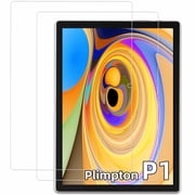 Plimpton android Tablet 10.1 inch Screen Protector for PlimPad P1 Tablet, Tempered Glass Film 9H Hardness, LCD Protection, Scratchproof, Easy to Install 2 Pack