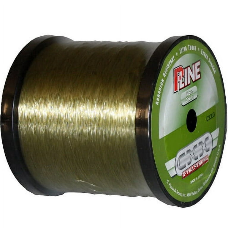 P-Line CXX Moss Green X-tra Strong Fishing Line 20 Pound - 3000 Yards