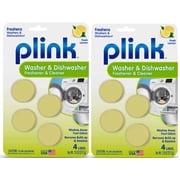 Plink Washer and Dishwasher Cleaner 2pk