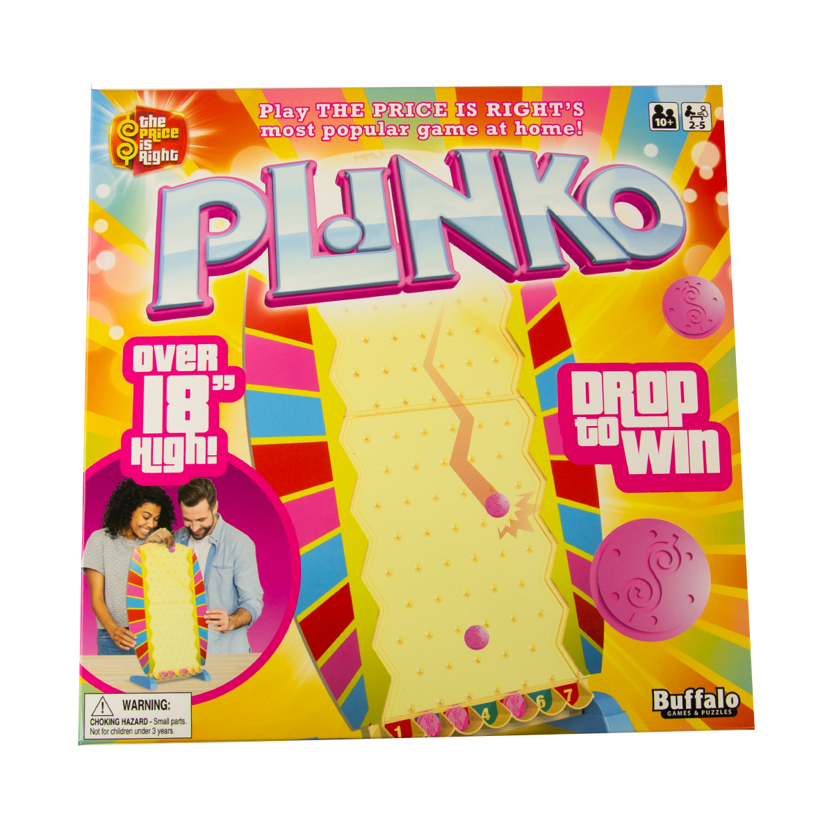 Plinko Board Game As Seen On The Price Is Right Family Game Night 