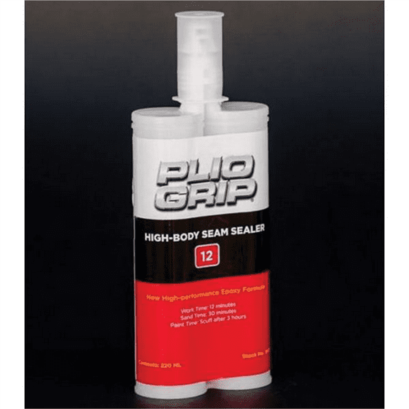PLIO-GRIP 8009 High Body 2K Seam Sealer, 220 mL Cartridge, Off-White (Part B)