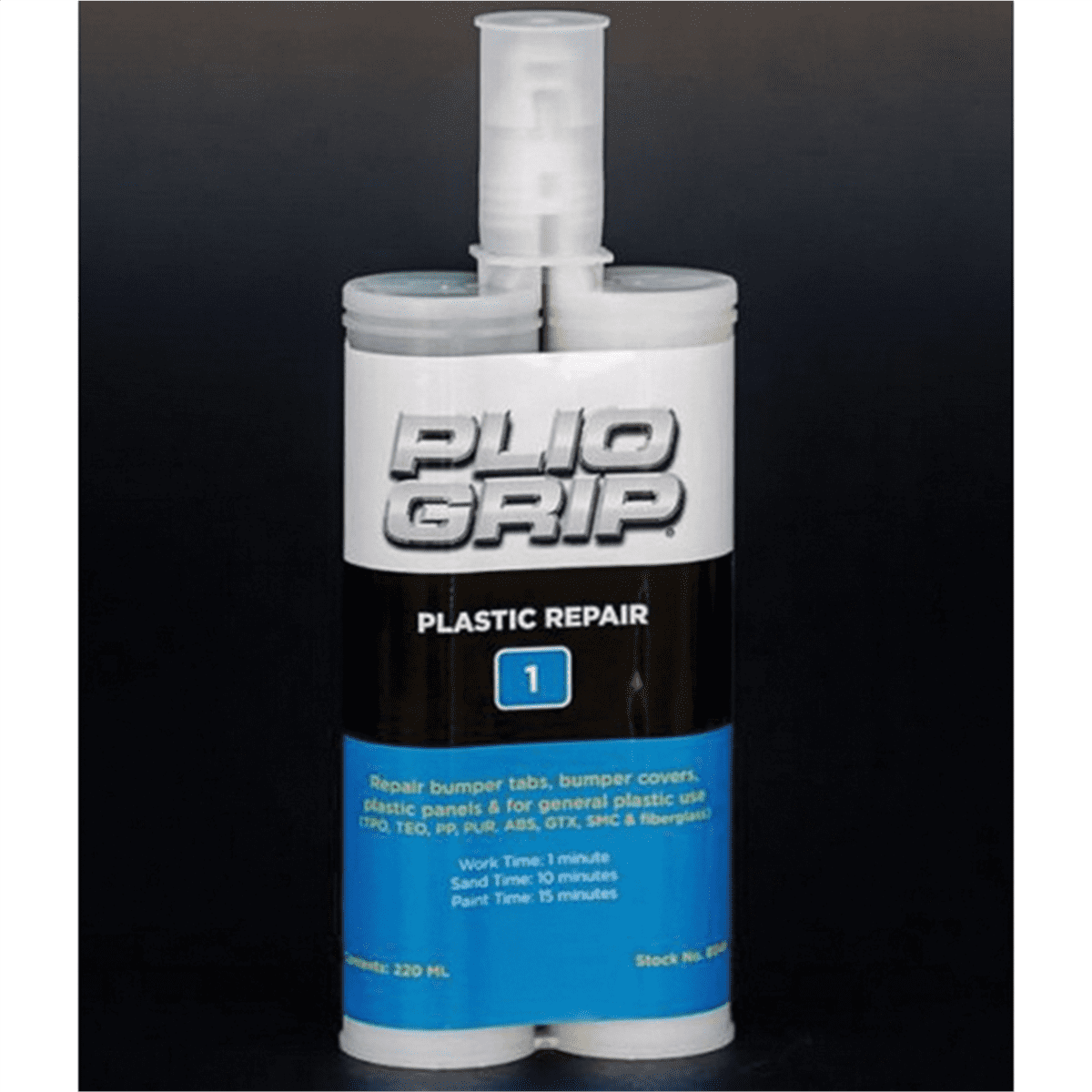 PLIO-GRIP Plastic Repair 1 8049 Plastic Repair, 220 mL Cartridge, Beige ...