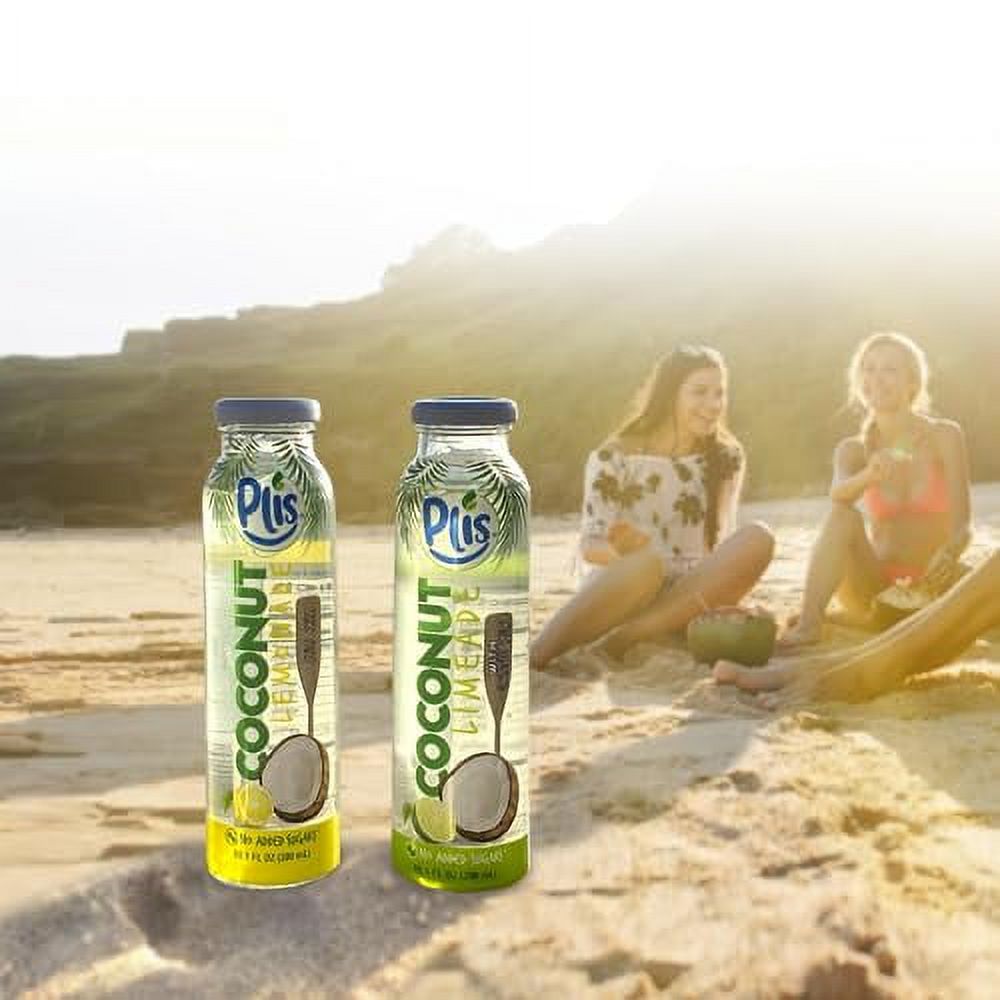 Plis® Coconut Water Limeade w/Natural Juice and Coconut, 10.1 FL oz