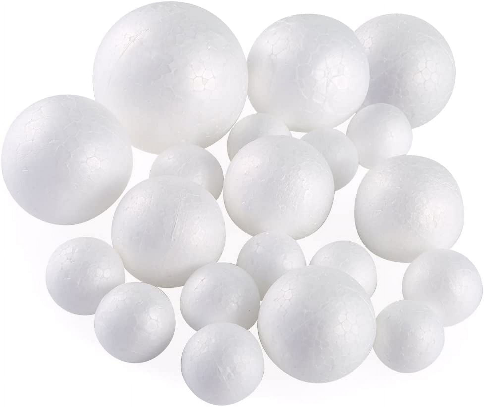75-Pack Bulk Foam Balls for Crafts for DIY Arts and Supplies, 2