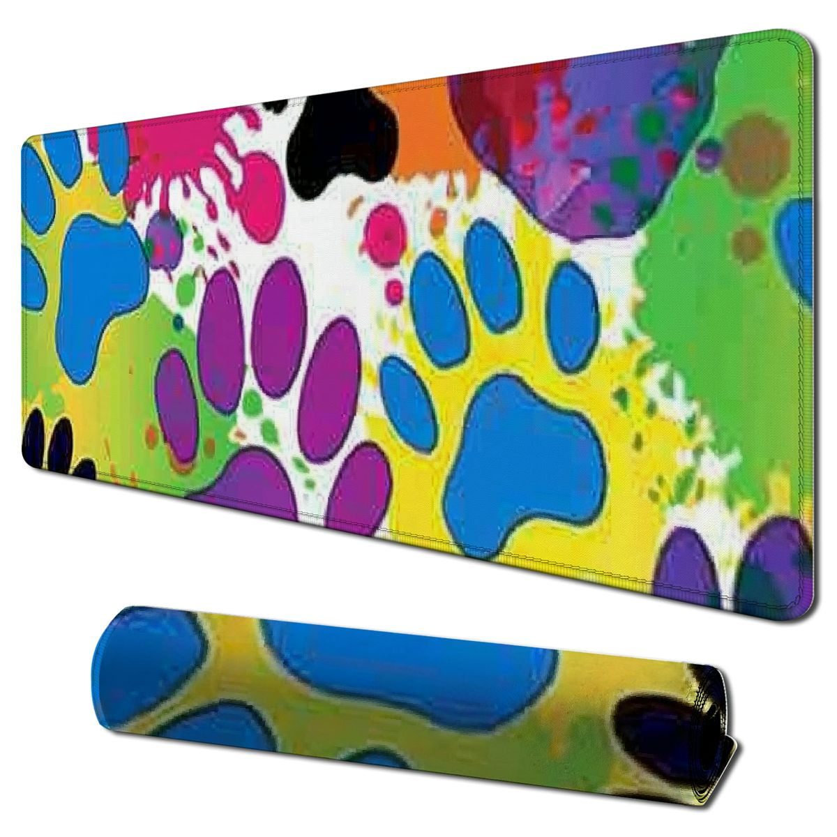 Plloopoed Office Desk Pad,Large Mouse Pad,Laptop Desk Table Protector