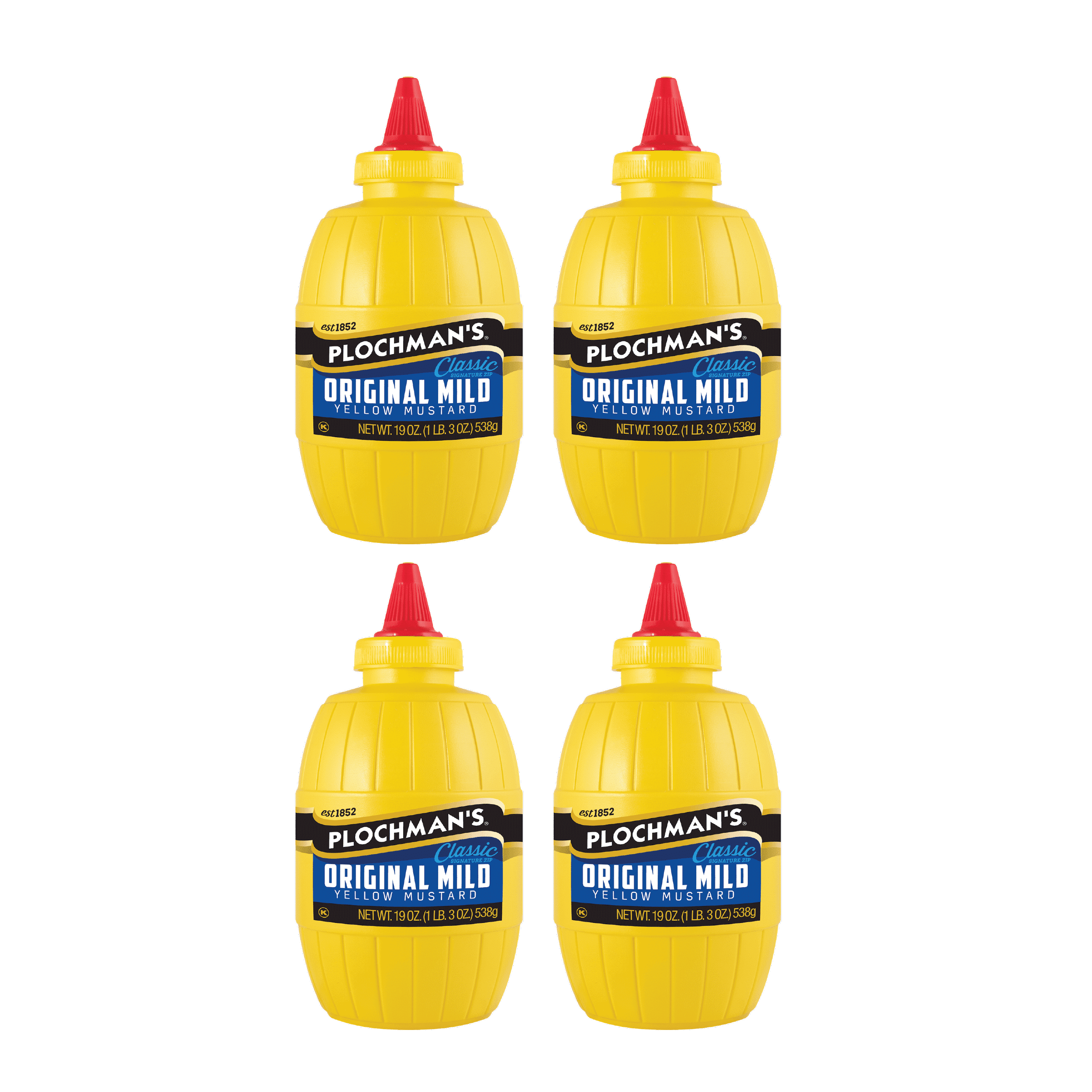 Plochman's Original Mild Classic Yellow Mustard, Classic Signature