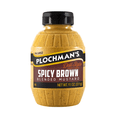 thumbnail image 1 of Plochman's Spicy Brown Mustard, Squeeze Barrel, 11 fl oz, 1 of 5