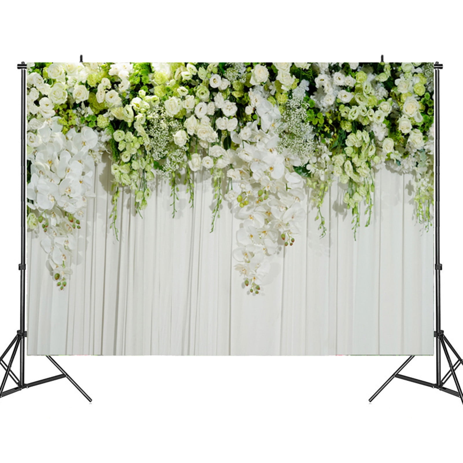KYTVOLON Arch Backdrop Stand,10x20FT Heavy Duty Professional Backdrop Stand  for Parties,Square Wedding Metal Arch Frame,Durable and Non Stretchable 