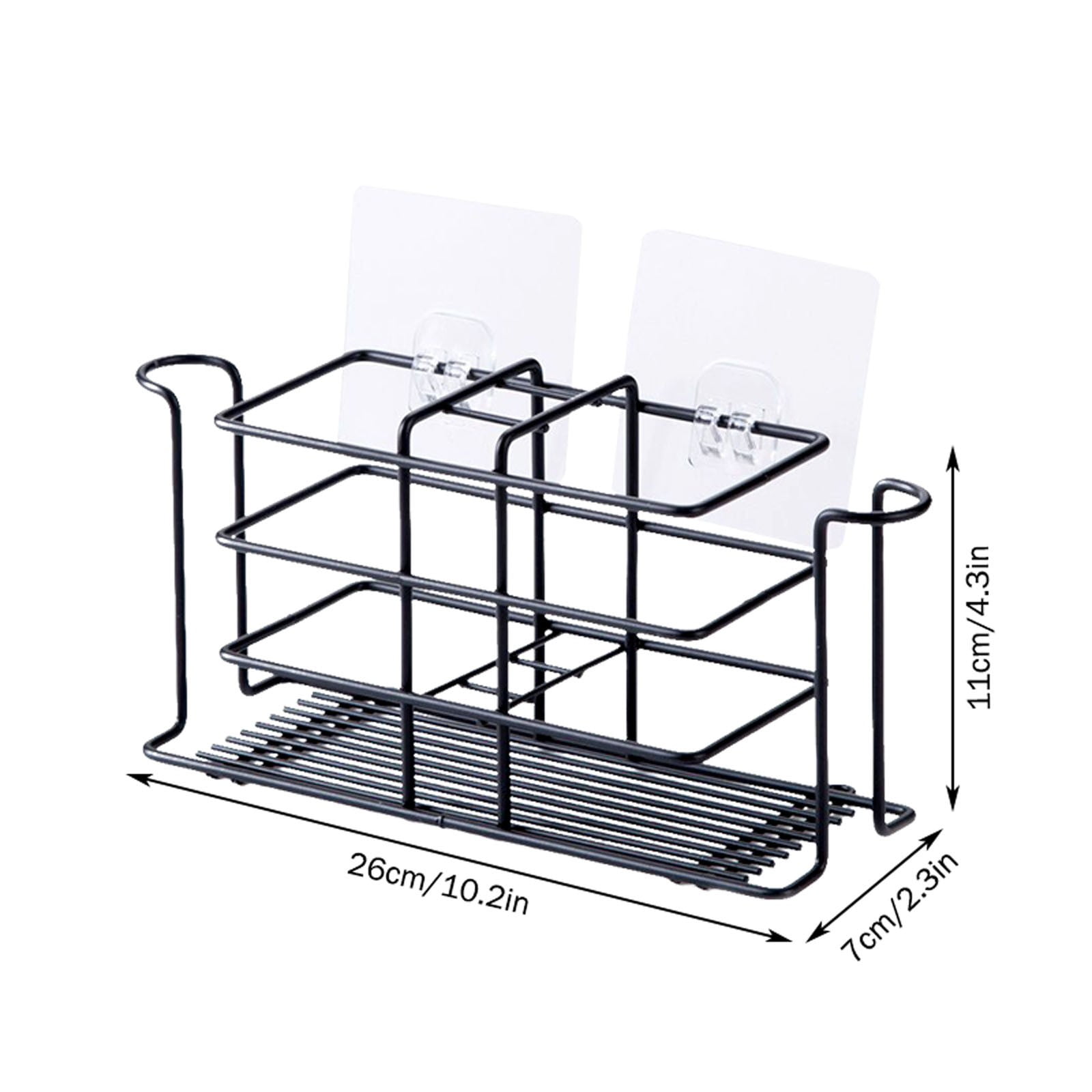 Ploknplq Bathroom Accessories Bathroom Shelves Toothbrush Holder Metal
