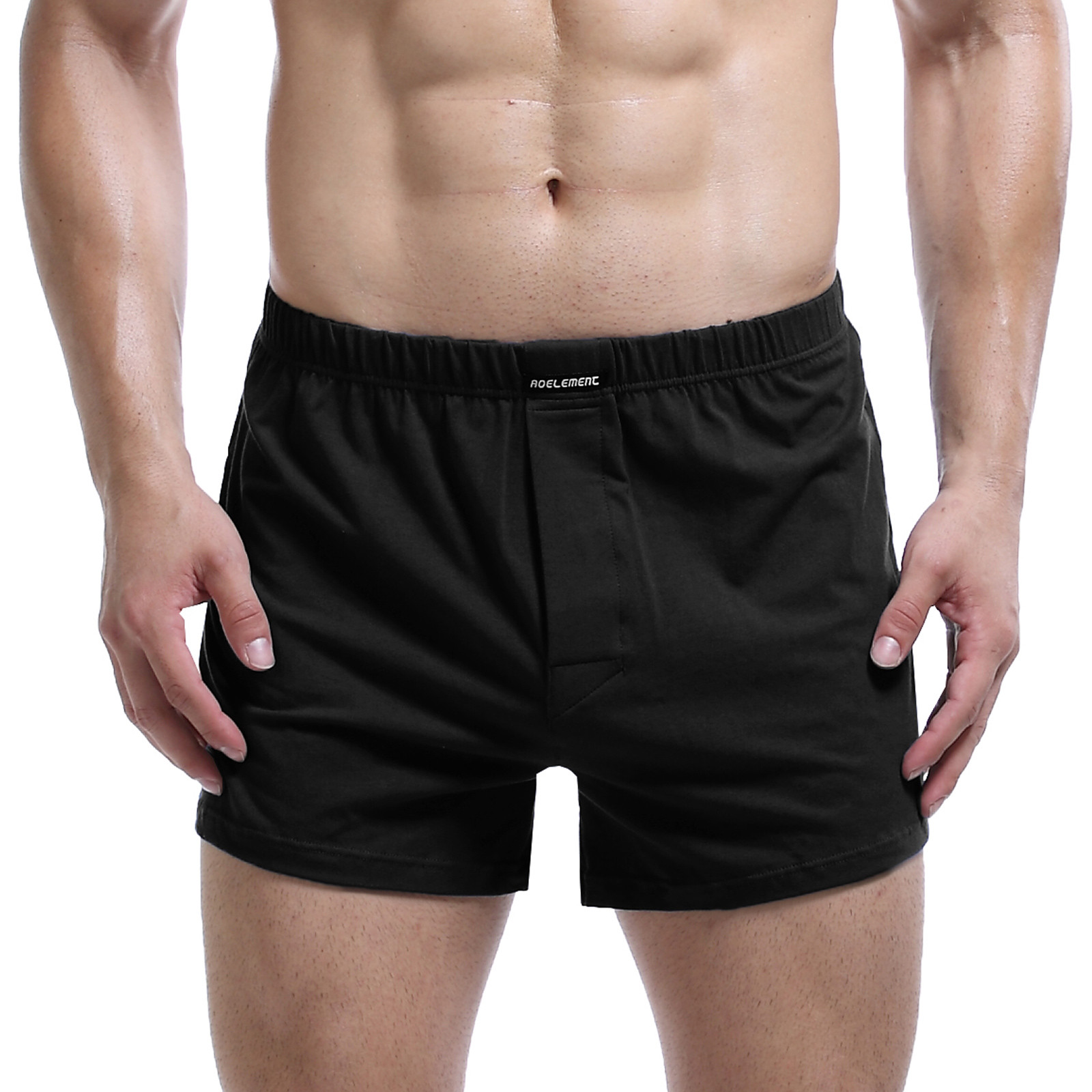 Ploknplq Boxers for Men Mens Underwear Boxer Briefs Men's Casual Solid Comfortable Shorts Pants